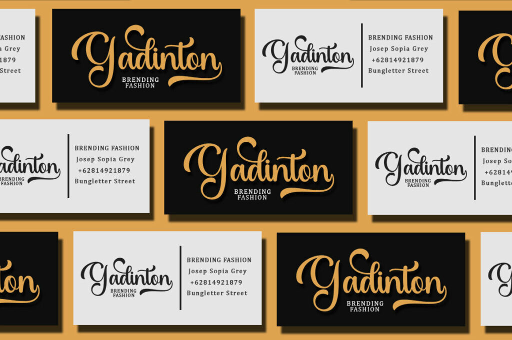 Rabusta Greatness - 4 Type Font Poster 7