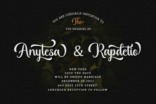 Rabusta Greatness - 4 Type Font Poster 8