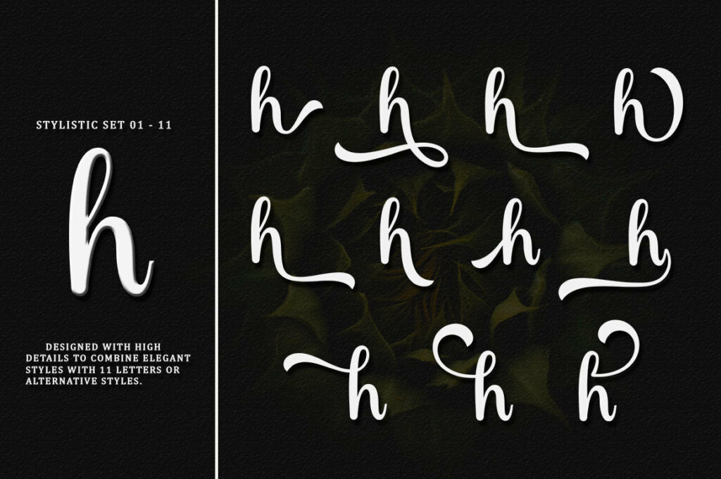 Rabusta Greatness - 4 Type Font Poster 10