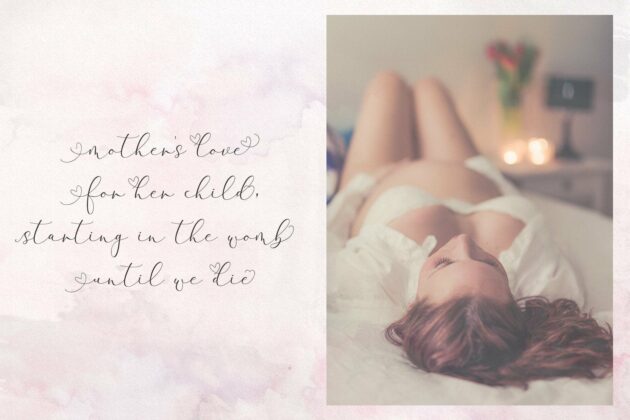 Rachela Lovely Calligraphy Font Poster 5