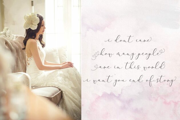 Rachela Lovely Calligraphy Font Poster 10