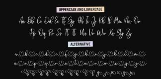 Raelyn - Lovely Script Font Poster 1
