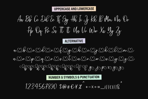 Raelyn - Lovely Script Font Poster 1