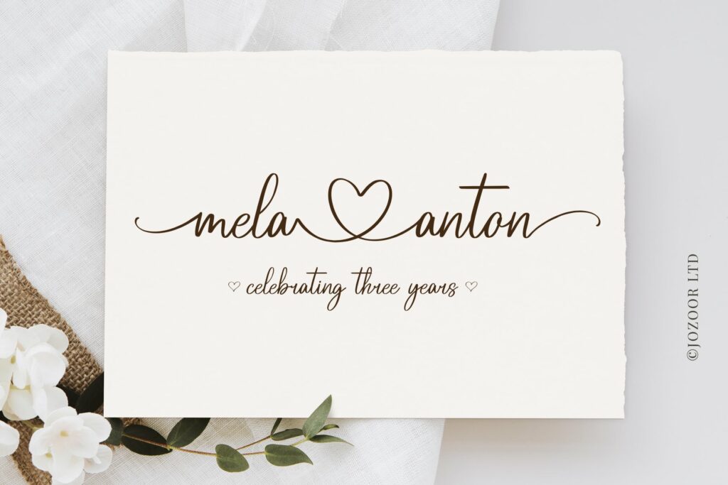 Randy Sofia - Lovely Script Font Poster 5
