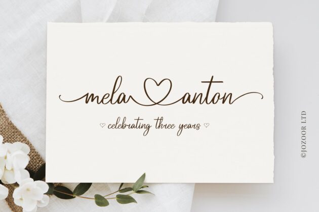 Randy Sofia - Lovely Script Font Poster 5