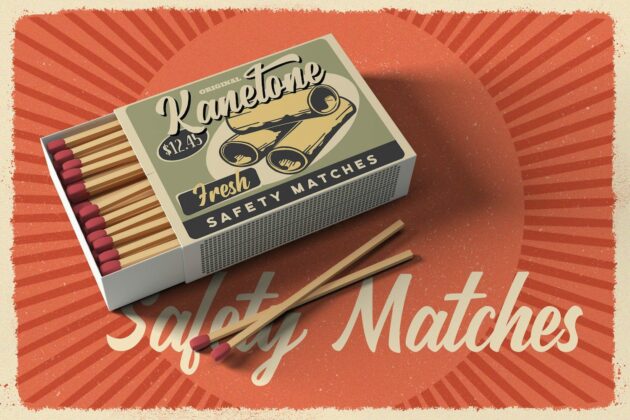 Rategin - Vintage Script Font Poster 1