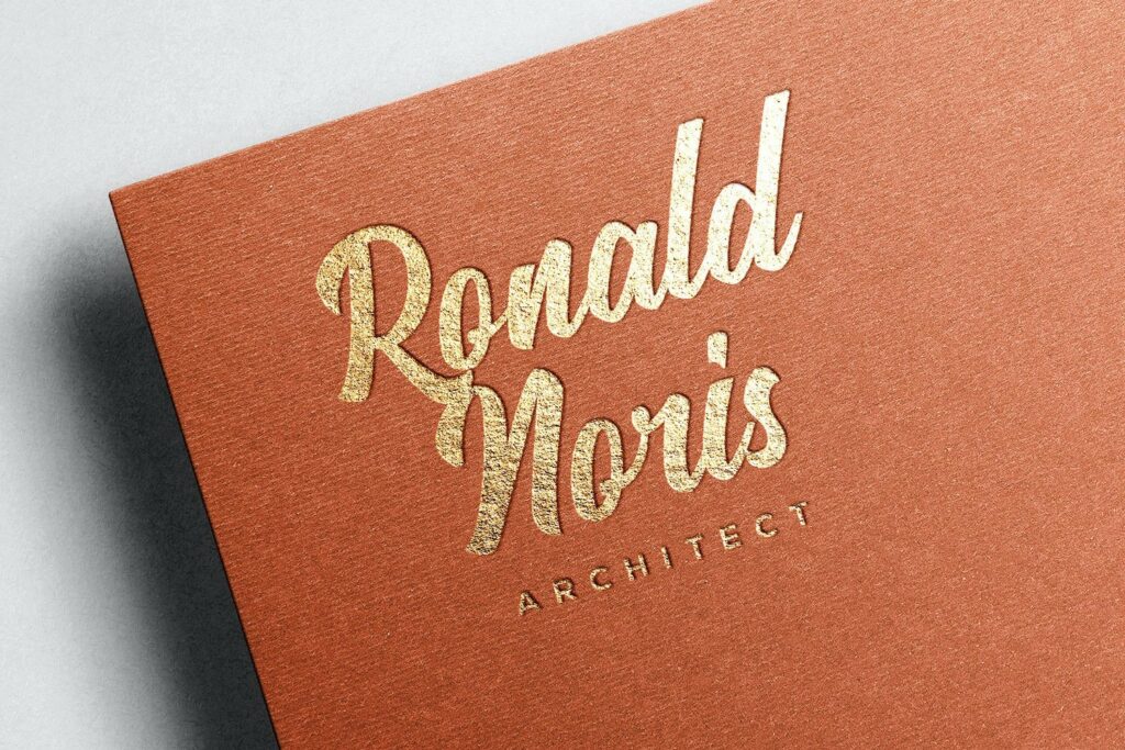 Rategin - Vintage Script Font Poster 8