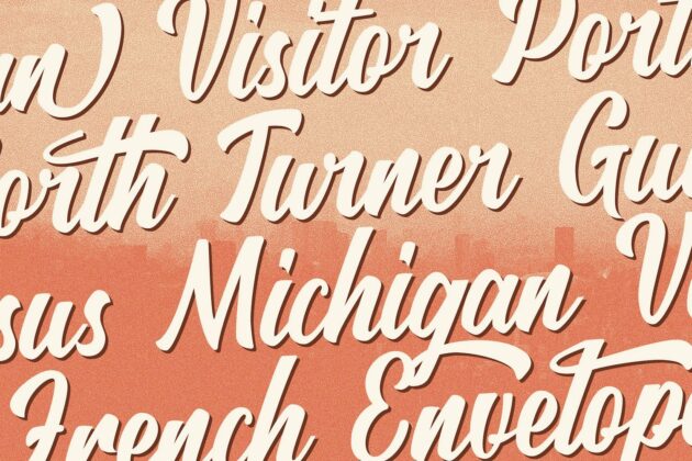Rategin - Vintage Script Font Poster 9