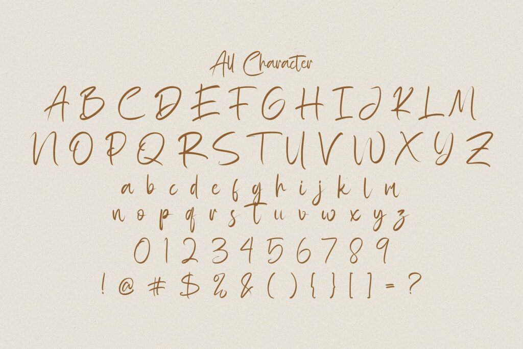 Rattfiny Script - Signature Script Font Poster 8