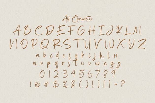 Rattfiny Script - Signature Script Font Poster 8
