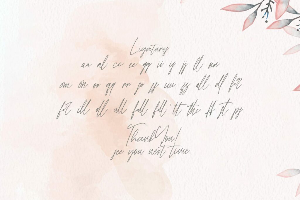 Rattih Putri - Handwritten Font Poster 5