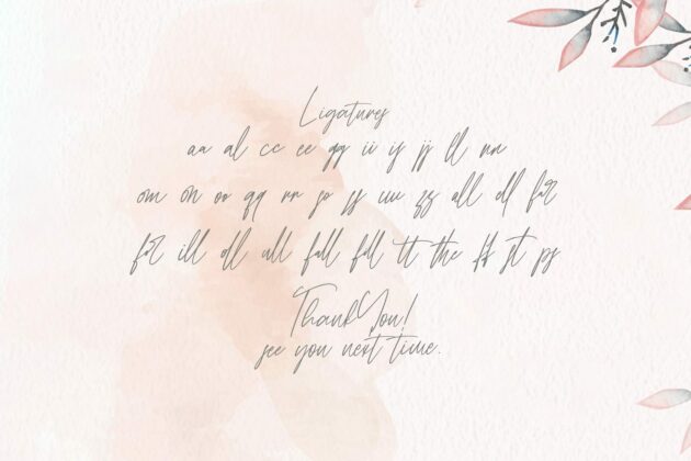 Rattih Putri - Handwritten Font Poster 5
