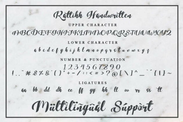 Rattihh Script Poster 2