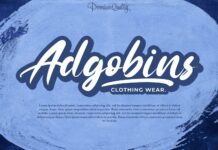 Rattoney - Bold Script Font Poster 1