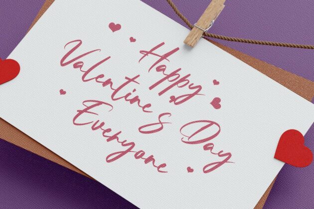 Resttu Pagi - Handwritten Font Poster 4