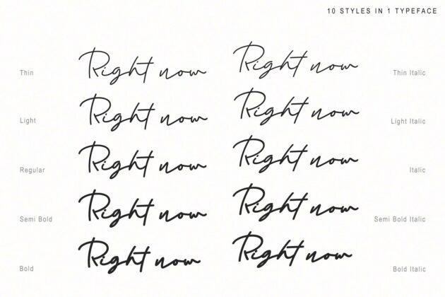 Right now Poster 9