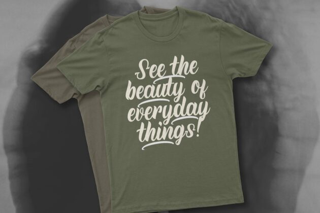 Rineghan - Bold Script Font Poster 8