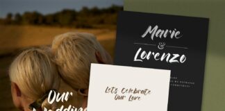 Rinjany - Textured Brush Font Poster 1