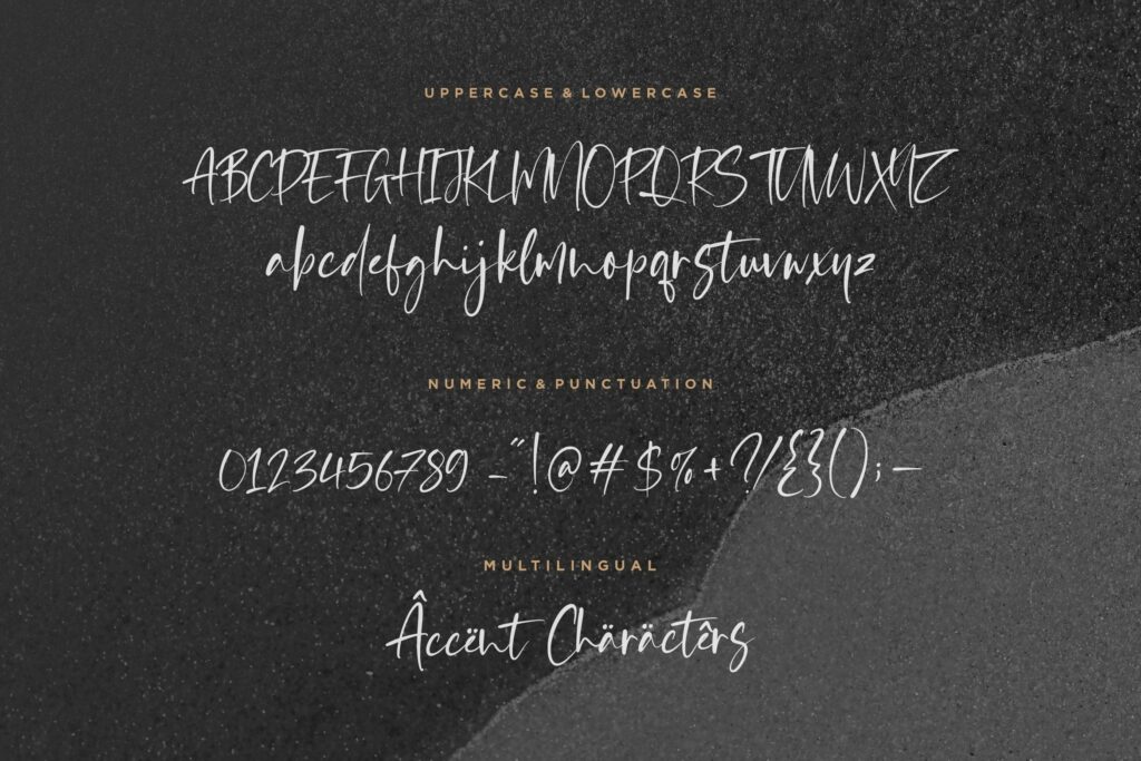 Rocksider Modern Handwritten Font Poster 2