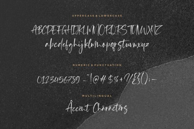 Rocksider Modern Handwritten Font Poster 2