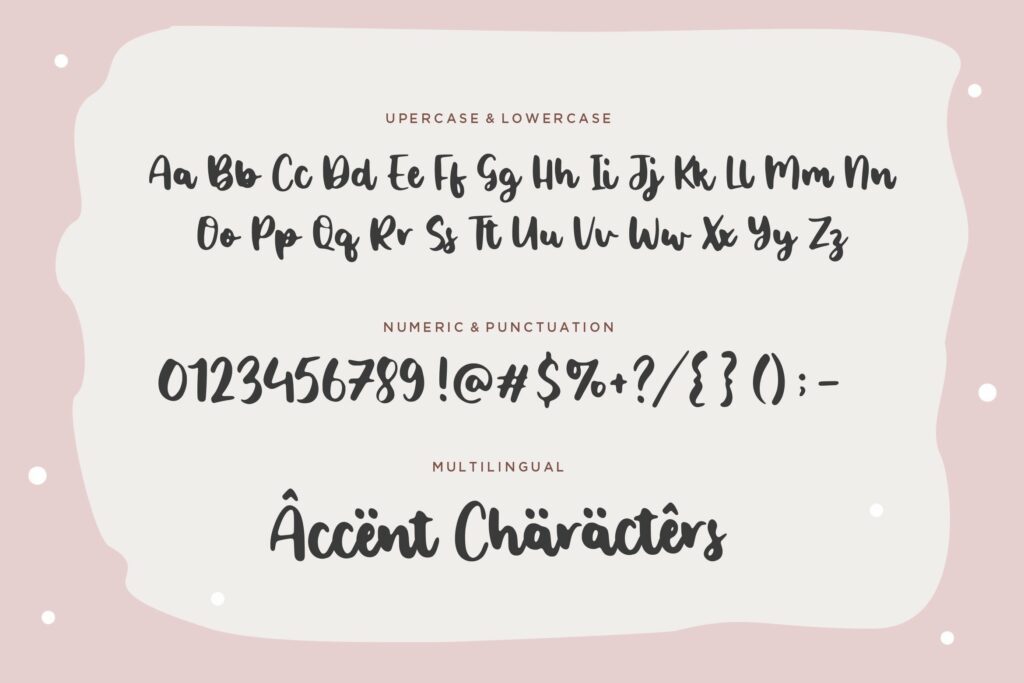 Romantic Knight Handwritten Script Font Poster 5
