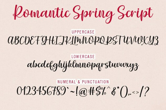 Romantic Spring Poster 6