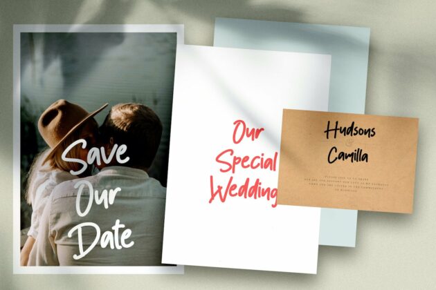 Ronald Flick - Handwritten Font Poster 8