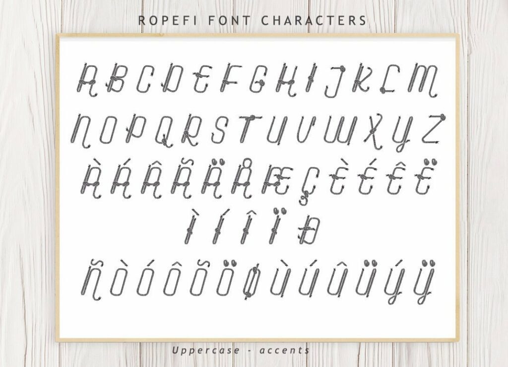 Ropefi Font Poster 9