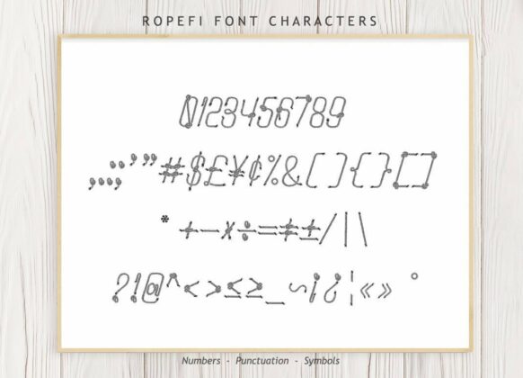 Ropefi Font Poster 10