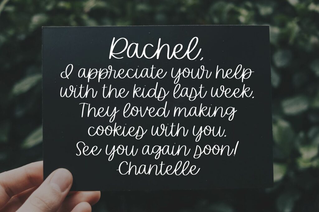 Rosehip Script Brush Handwritten Font Poster 5