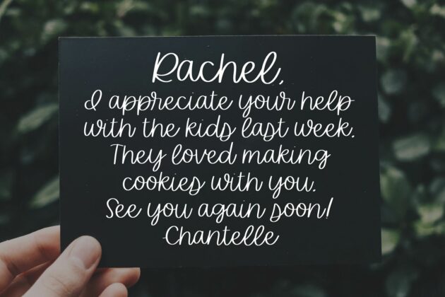 Rosehip Script Brush Handwritten Font Poster 5
