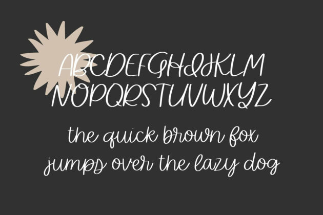 Rosehip Script Brush Handwritten Font Poster 7