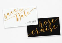 Rosetica Smooth Script Poster 1