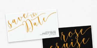 Rosetica Smooth Script Poster 1