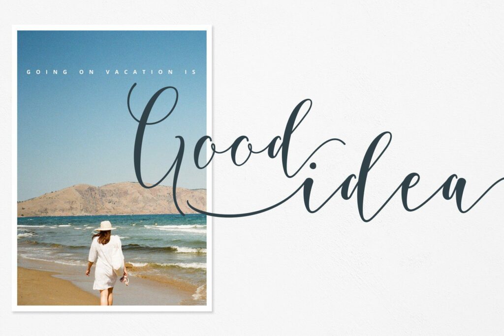Rosetica Smooth Script Poster 8