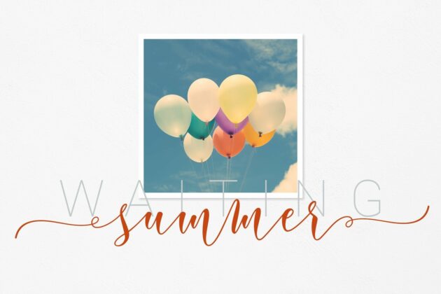 Rosetica Smooth Script Poster 9