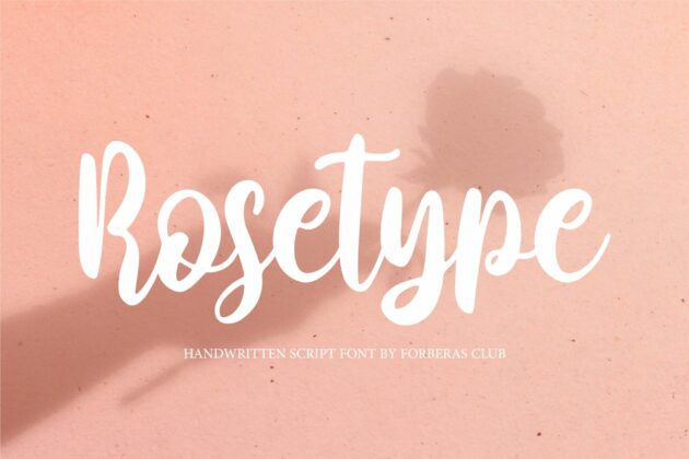 Rosetype Poster 2