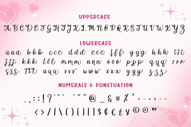 Rosique - Script Font Poster 4