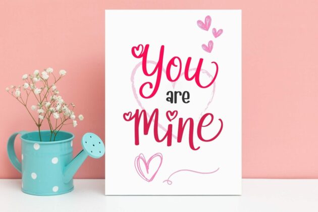 Rosique - Script Font Poster 5