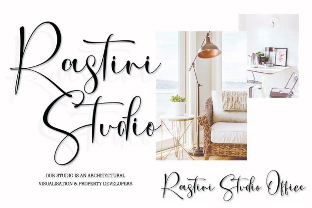 Rostalina Signature Script Poster 6