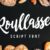 Roullasse – Handwritten font