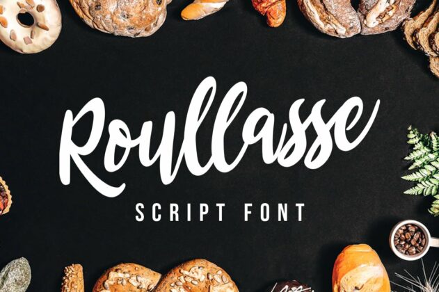 Roullasse - Handwritten font Poster 1