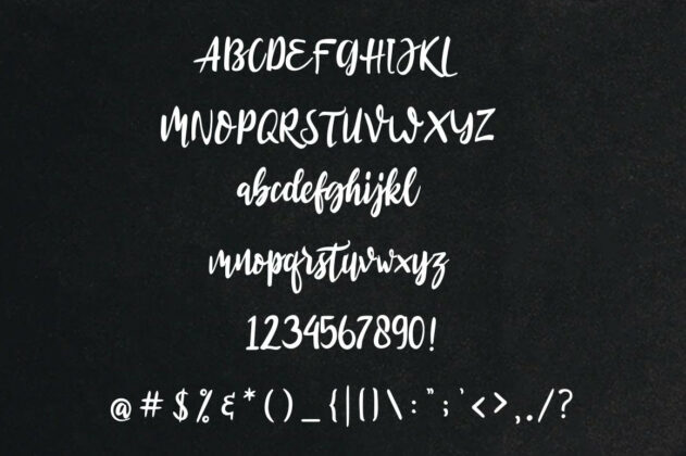Roullasse - Handwritten font Poster 7