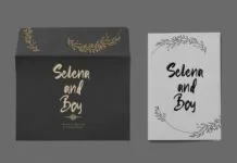 Rubin Key – Rough Font Rubin Key - Rough Font Poster 1