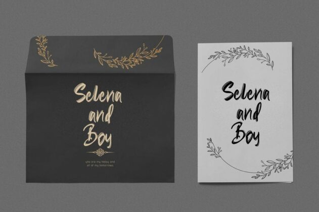 Rubin Key - Rough Font Poster 1