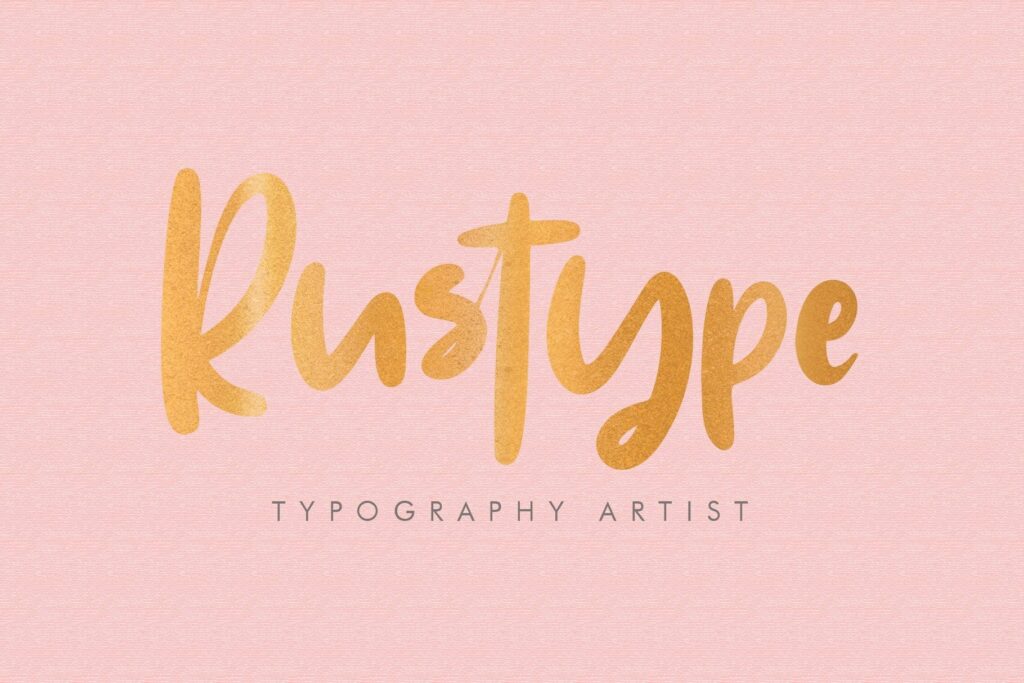 Ruthyne - Handwritten Font Poster 5