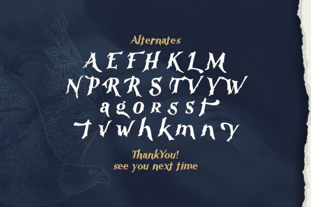 Rutmag Sugan - Decorative Display Font Poster 2