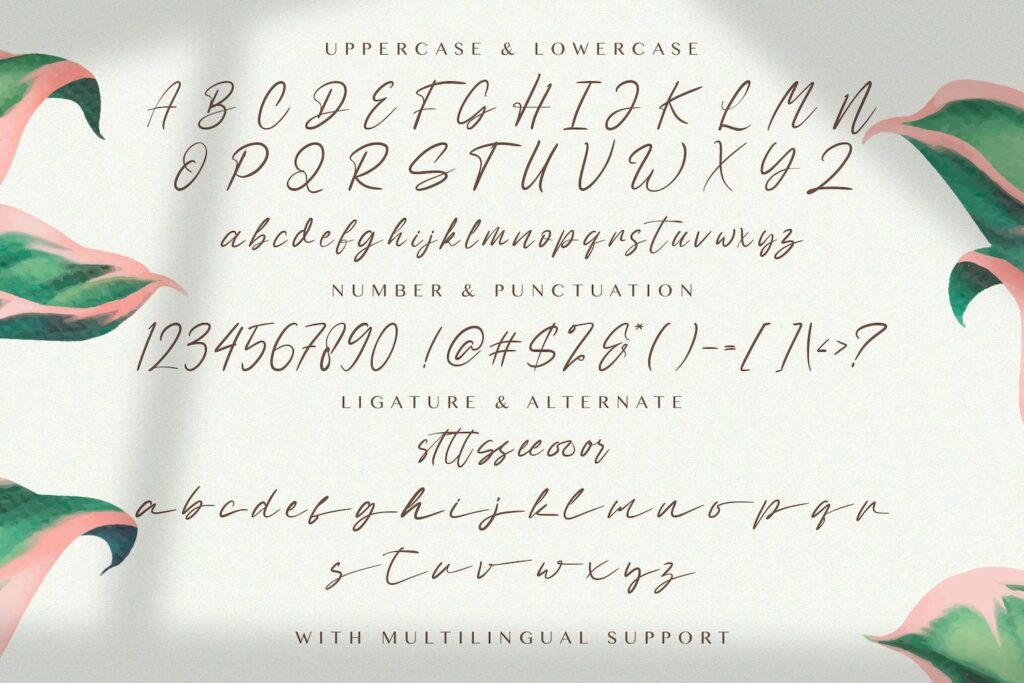 Sabeny Betranss - Handwritten Font Poster 7
