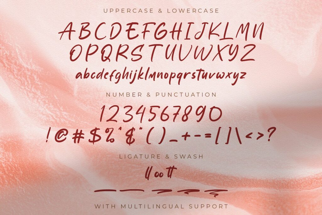 Sabtu Minggu - Handwritten Font Poster 10
