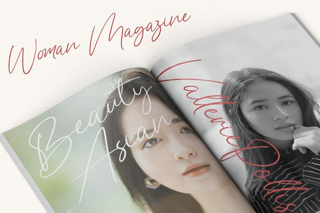 Saling Cinta - Handwritten Font Poster 3